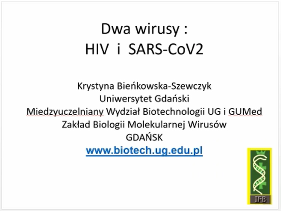 HIV i Sars-Cov-2 – dwa wirusy RNA – podobieństwa i różnice