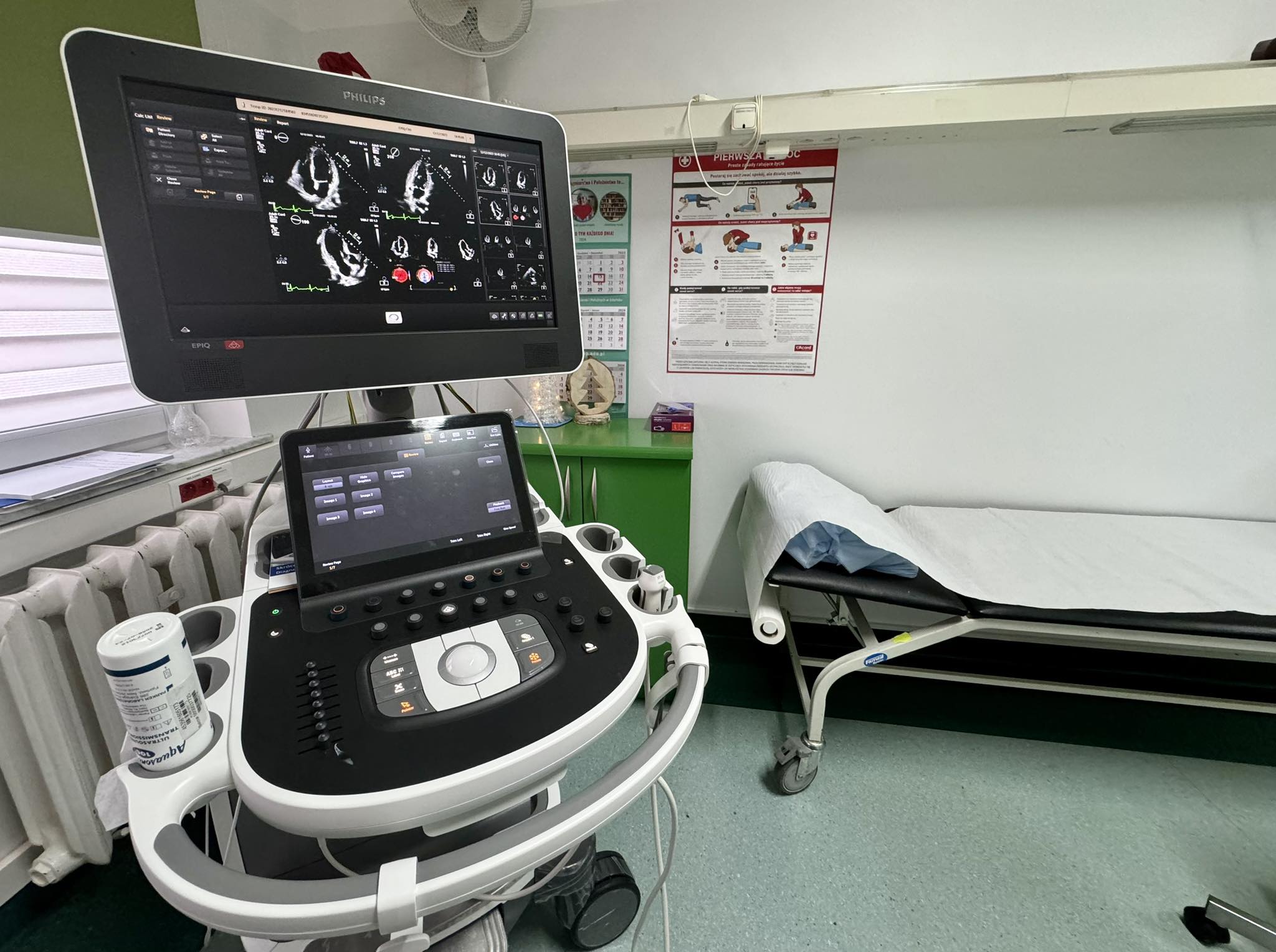 Nowoczesny echokardiograf trafił do szpitala w Kościerzynie. Aparat pokazuje, jak pracuje serce