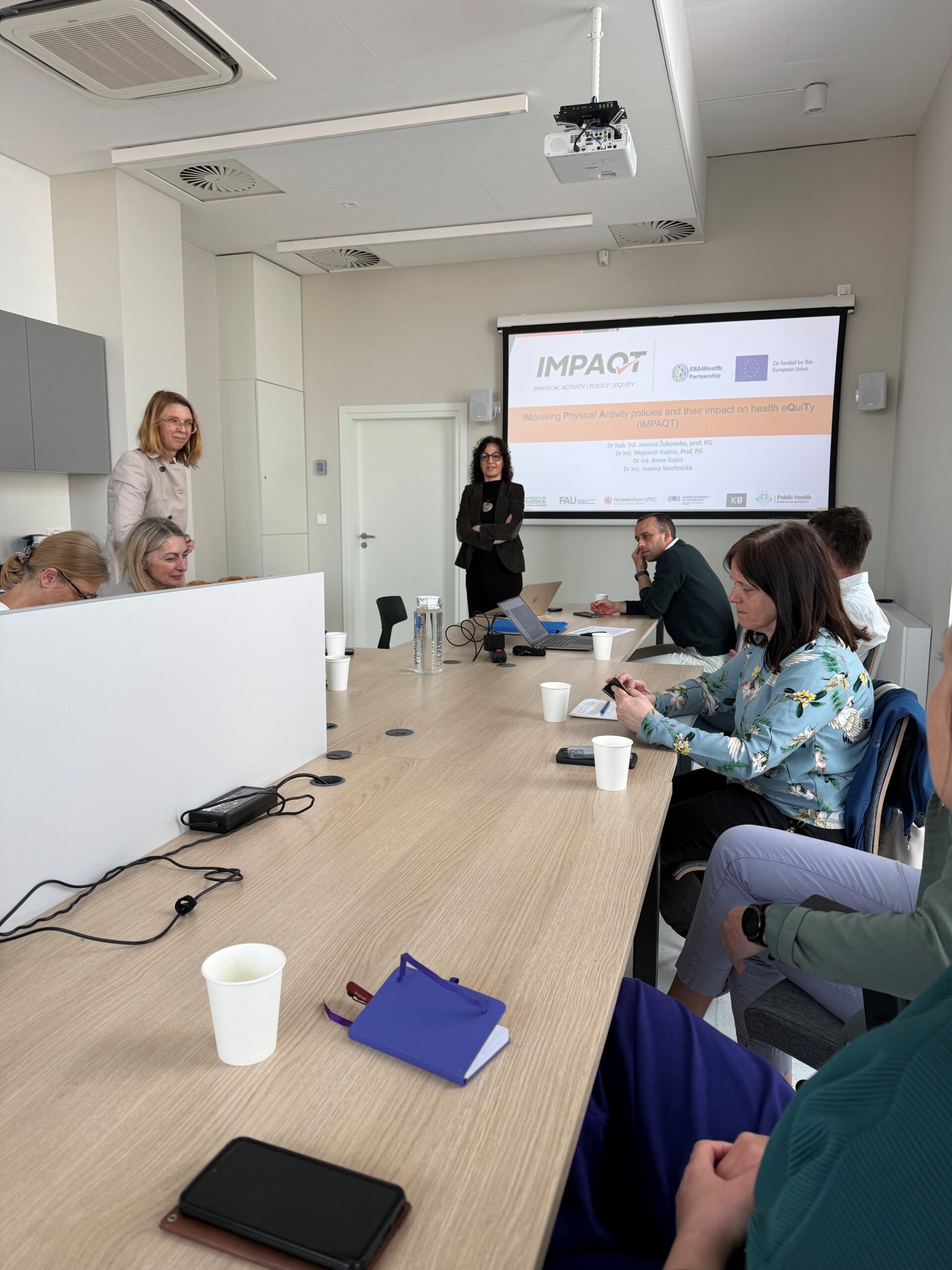 O zdrowiu, aktywności i jakości życia – przedstawiciele Departamentu Zdrowia na spotkaniu projektu IMPAQT